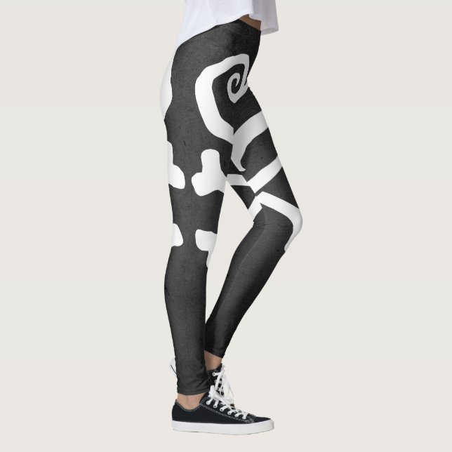 Legging Coração e Crossbones (Direita)