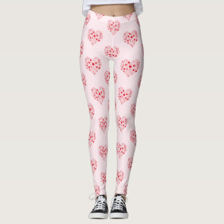 Legging Coração em Pontos