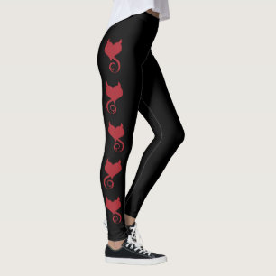 Legging Coração mau: Corações demônio