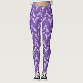 Legging Coração Roxo Whimsical