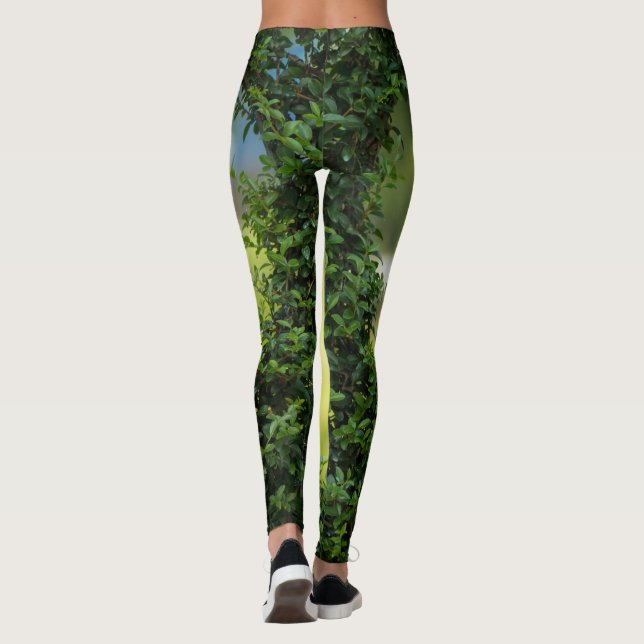 Legging Coração Tópico Verde (Verso)