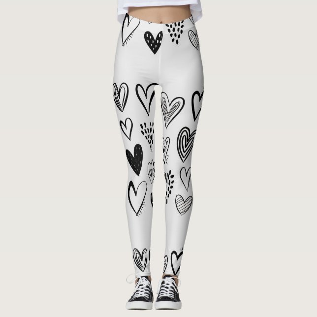 Legging corações adoráveis (Frente)