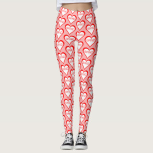 Legging Corações bandas