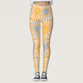 Legging Corações Brilhantes