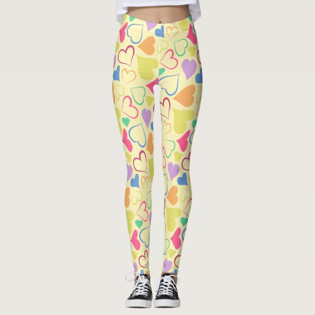 Legging corações brincalhões (Frente)