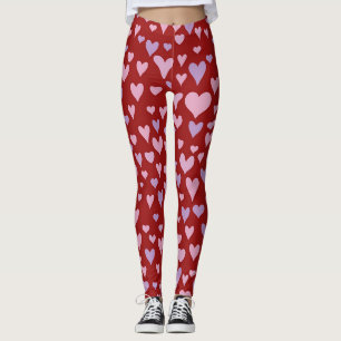 Legging Corações de São Valentim