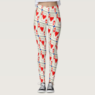 LEGGING CORAÇÕES DO ÁS