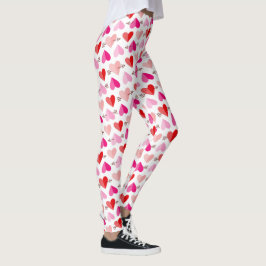 Legging Corações e setas de Dia de os namorados