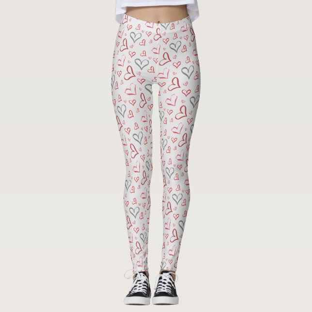 Legging Corações em Tumbling (Frente)