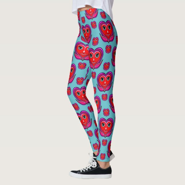 Legging Corações Felizes (Esquerda)
