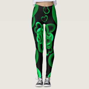 Legging Corações Inteiro Padrão