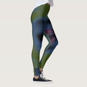 Legging Corações misteriosos arte design escuro cores ne