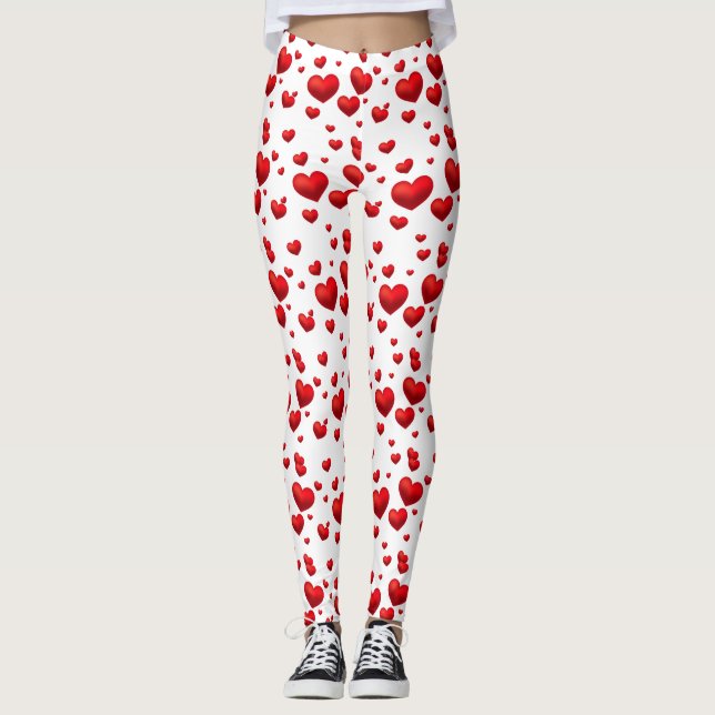 Legging Corações Namorados-Legdos-Mulheres (Frente)