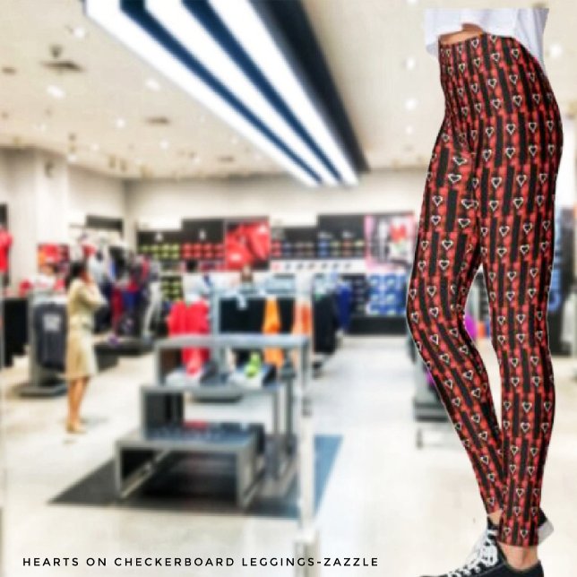 Legging Corações no Quadro de Verificação (Criador carregado)