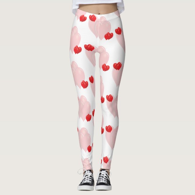 Legging Corações Pesados Corações  (Frente)