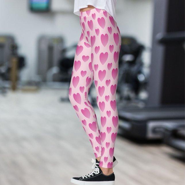 Legging Corações Rosa (Criador carregado)