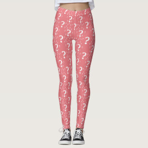 Legging Coral do quebra-cabeça do crivo do ponto de