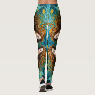 Legging "Coralyn" - Linda Sereia Mística
