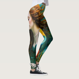 Legging "Coralyn" - Linda Sereia Mística