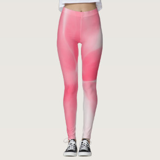 Legging Corante branco e rosa