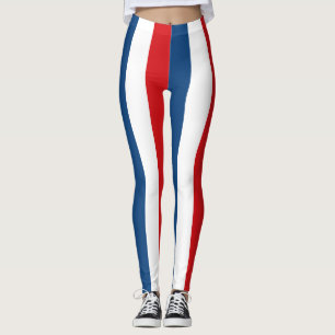 Legging Corantes de Bandeiras Nacionais da República Checa