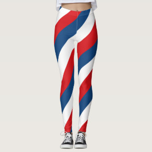 Legging Corantes de Bandeiras Nacionais da República Checa