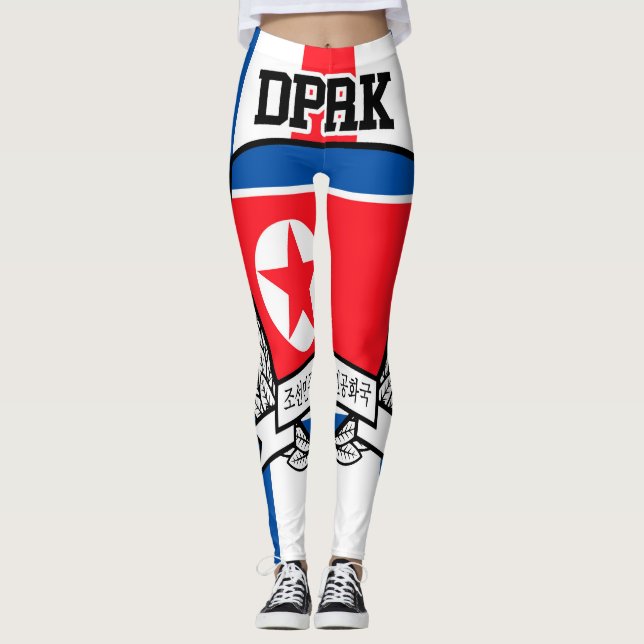Legging Coreia do Norte (Frente)