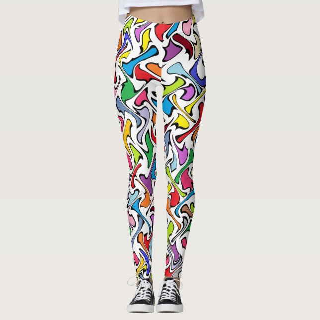 Legging Cores Caprichosas (Frente)