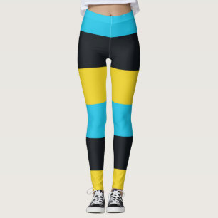 Legging Cores da bandeira de Nassau