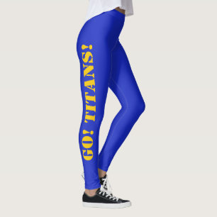 Legging CORES DA ESCOLA Cheerleader Dourada