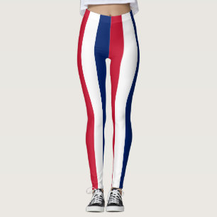 Legging Cores de Bandeira Nacionais da Nova Zelândia Verti