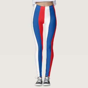 Legging Cores de Bandeiras Nacionais da Eslováquia Vertica