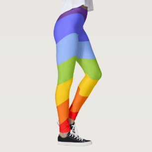 Legging Cores de Chakras/Rainbow - ondas