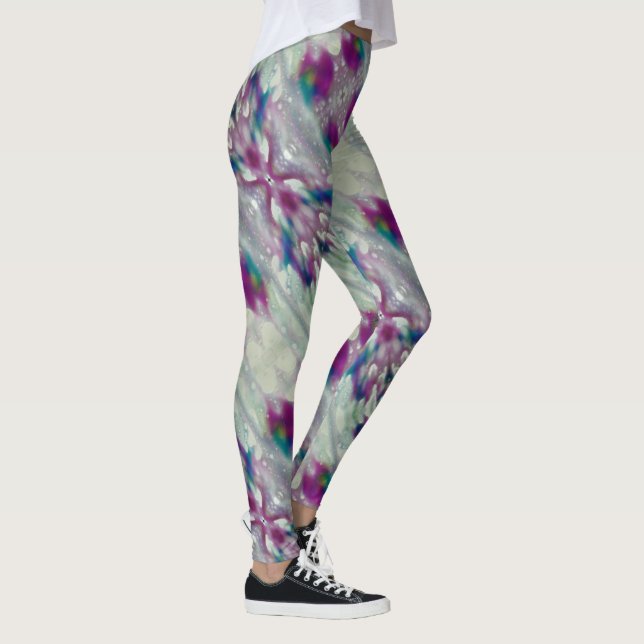 Legging Cores de Lava-Automóvel (Direita)
