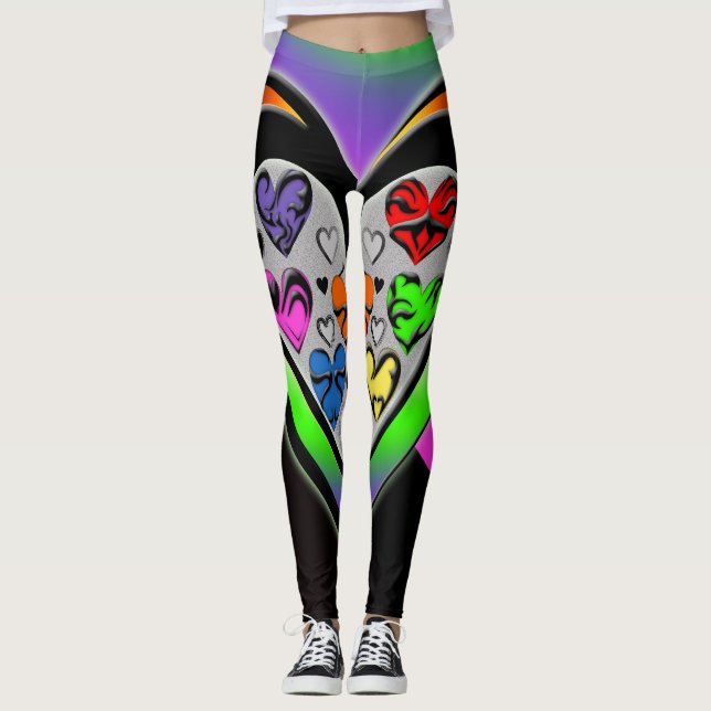 Legging Cores do Amor (Frente)