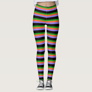 Legging Cores do Halloween Pernas riscadas