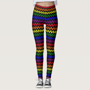 Legging Cores do Orgulho Zigzag