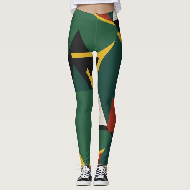 Legging Cores do Zimbabué (Frente)