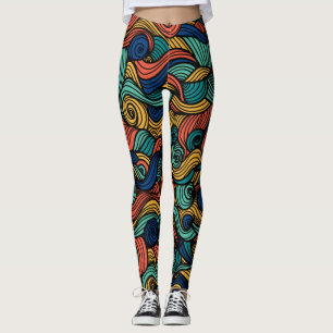 Legging Cores giratórias - dinamismo para sua casa