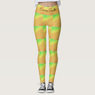 Legging Cores Tropicais Luminosas Cutas e Coloridas