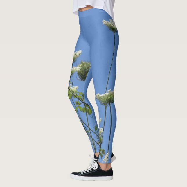 Legging Corfu Cream Wildflower (Esquerda)