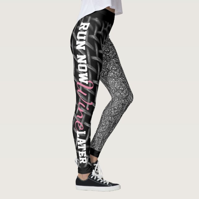 Legging Corra Agora Vinho Depois (Direita)