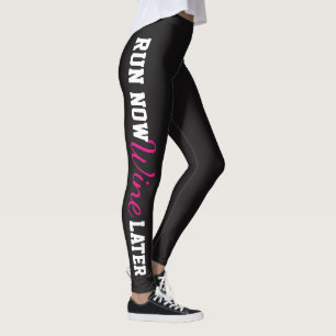 Legging Corra Agora Vinho Depois