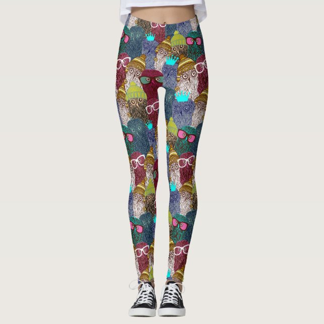 Legging Coruja na coroa (Frente)