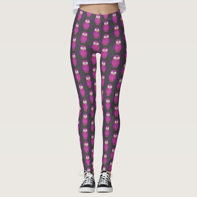 Legging Coruja Roxa (Frente)