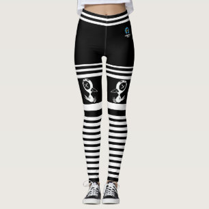 Legging Corvo-Drinky com Pernas Retiradas