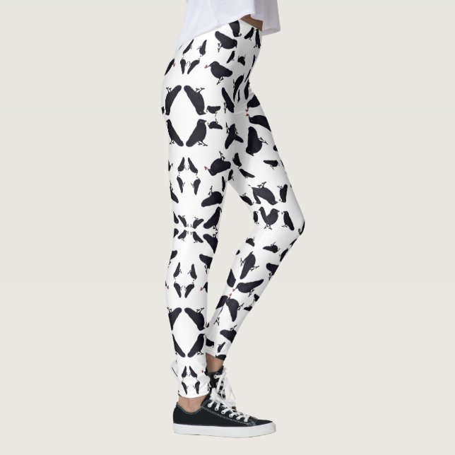 Legging Corvos encantadores com presentes (Direita)
