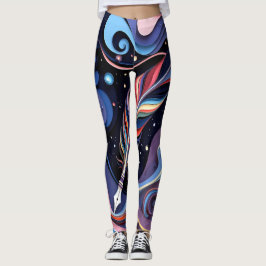 Legging Cosmic Quill Elegance