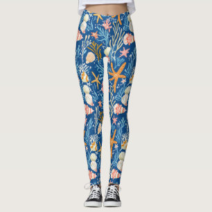 Legging Costeiro Russo - Capas de foca, Starfish, Recife (
