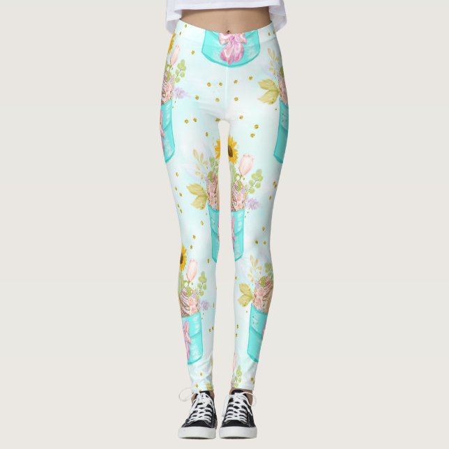 Legging Costume de coelhinho de Páscoa (Frente)